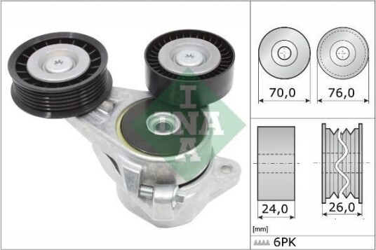 INA 534 0309 10 Spennarm, vifterem INA 534 0309 10 Spennarm, vifterem