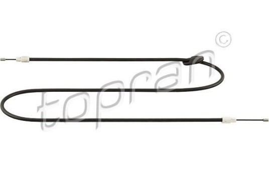 Tautrekk, håndbremse TOPRAN 408 398