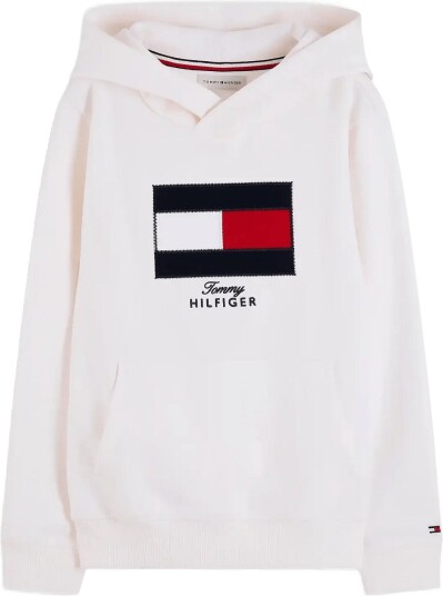 Tommy Hilfiger Heritage Hoodie   OFF WHITE   140