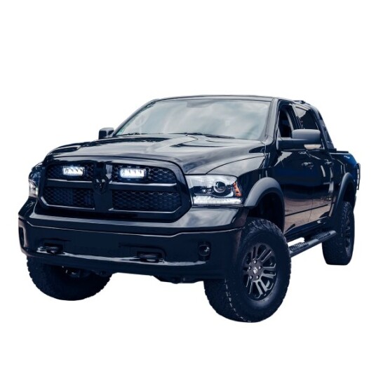 Ekstralyspakke Dodge RAM 1500 2013 2018 2 x Lazer Triple R 750 Elite