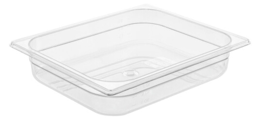 VEGA Kantine Trigno GN 1/2; Størrelse GN 1/2, 4l, 32.5x26.5x6.5 cm (LxBxD); Transparent