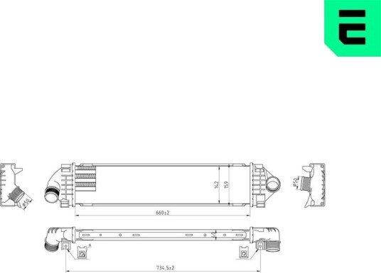Intercooler ERA 672029