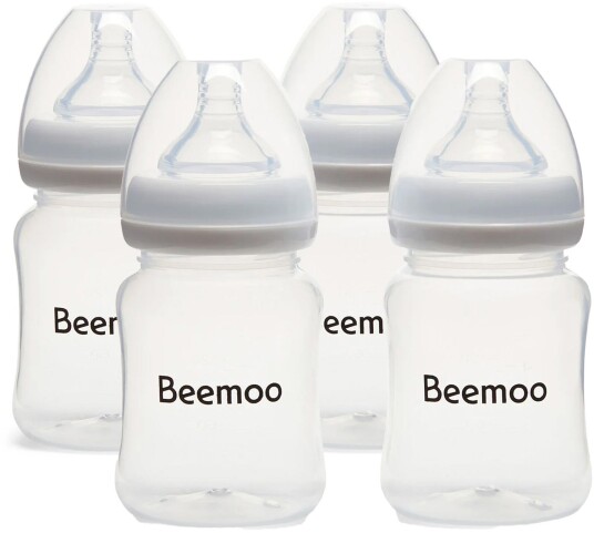 Beemoo Care Brystmelkflaske 180 ml 4-Pack Beemoo Care Brystmelkflaske 180 ml 4-Pack
