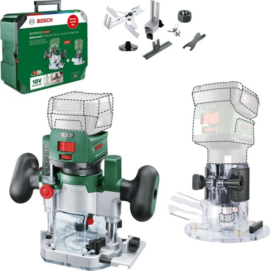 Bosch Kantfres 18V-8 Med Tilbehør SystemBox