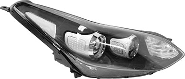 Frontlykter VAN WEZEL 8384962