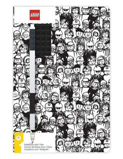 LEGO A5 Notatbok m/ penn LEGO A5 Notatbok m/ penn