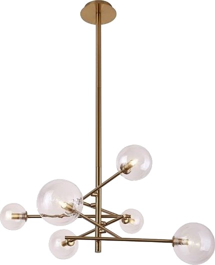 Maxlight Pendellampe Lollipop P0294 I Messing Til Stue