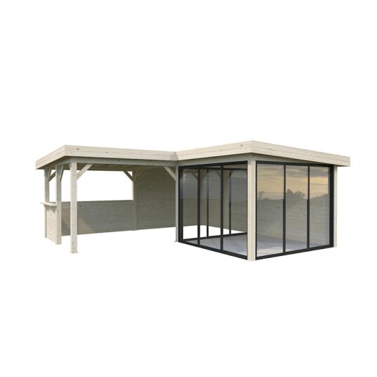 Hagestue Palmako Lenna 24,9 m2 Set 410 Slide