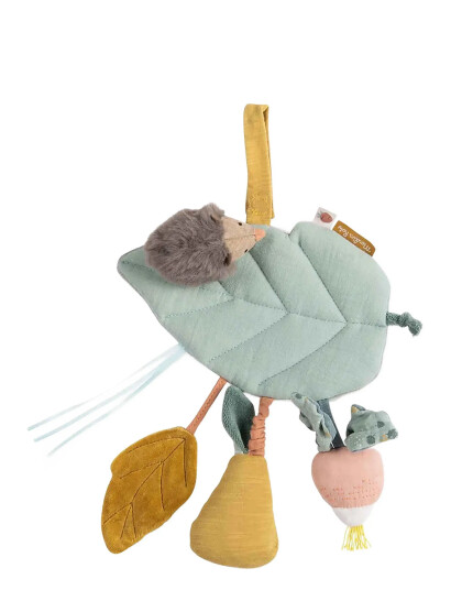 Moulin Roty Activity Rattle - Leaf - Trois Petits Lapins - Multi/patterned - ONE SIZE