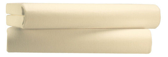 PULSIVA Stretchlaken Savannah Interlock-jersey 90-100x200 cm (BxL) Natur 2 Stykk / Forpakning