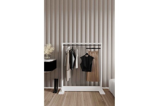 Olyric TV hylle 124 cm Hvit