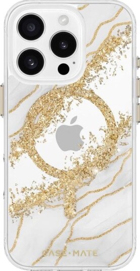 Case-Mate Karat deksel til iPhone 16 Pro (MagSafe) Klar/Granitt