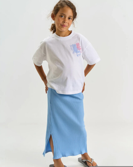 The New Tnthora Os S_S Tee White 146/152 The New Tnthora Os S_S Tee White 146/152