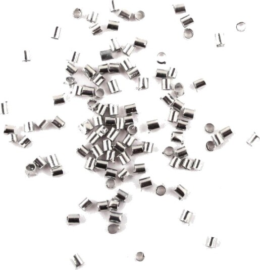 Wireklemme 1,5 mm 100 Sølvfargede
