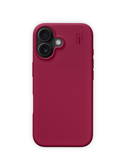 Ideal Of Sweden Silicone MagSafe Case iPhone 17 Cranberry