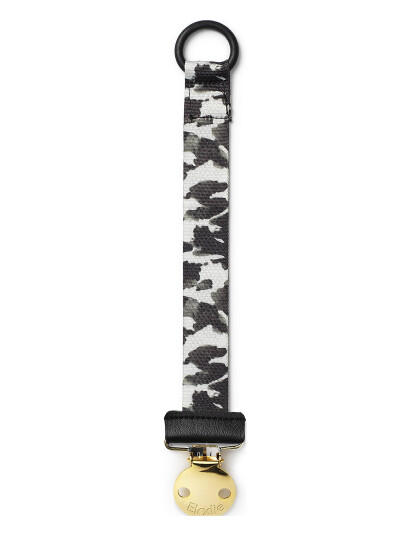 Elodie Details Pacifier Clip - Wild Paris - Black - ONE SIZE