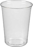 Bæger Deli 800 Ml 32 Oz Ø117x145 Mm Rund Rpet Klar,10 Ps X 50 Stk/Krt