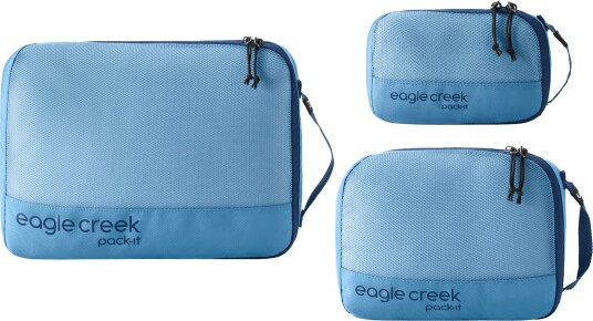 Eagle Creek Pack-It Reveal Cube Set XS/S/M Blue Dawn 
