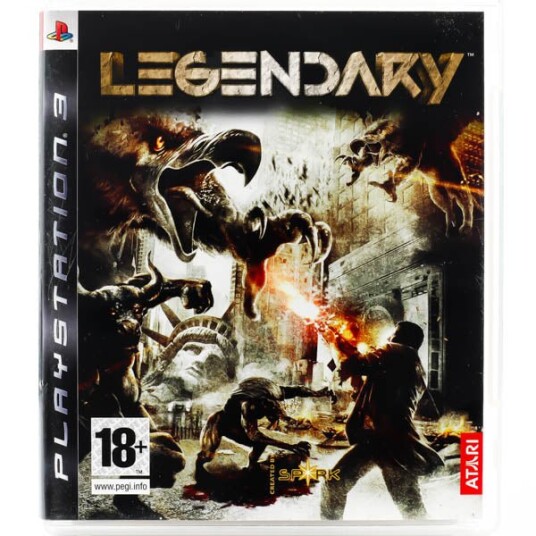Legendary PS3 spill Legendary PS3 spill