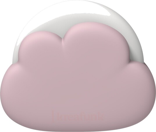 Kreafunk Cloudy Natlampe Pink 9.5X 3.5X 7.5CM Kreafunk Cloudy Natlampe Pink 9.5X 3.5X 7.5CM