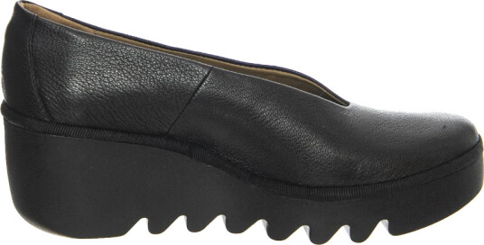 Fly London Dame Sko Svart 38 EU,