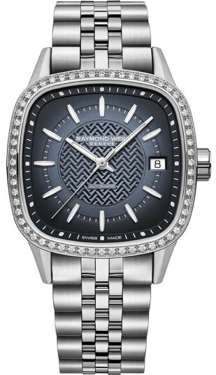 Raymond Weil Dameklokke 2490 STS 50051 Freelancer Blå/Stål
