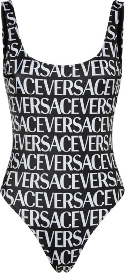 Versace Dame Svømmetøy Svart S,