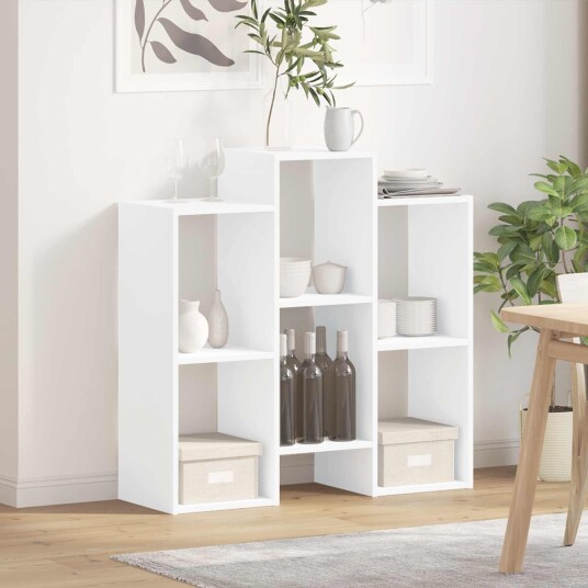 Serviesskap Hvit 90 x 30 x 90 cm