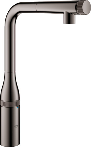 GROHE ESSENCE SMARTCONTROL KJØKKENARMATUR M/UTTREKKBAR TUT HARD GRAPHITE GROHE ESSENCE SMARTCONTROL KJØKKENARMATUR M/UTTREKKBAR TUT HARD GRAPHITE