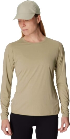 Houdini W"s Pace Air LS Tee Powder Green