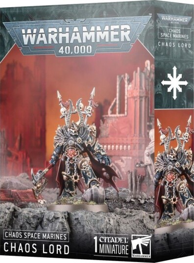 Warhammer 40,000 Chaos Space Marines Chaos Lord Warhammer 40,000 Chaos Space Marines Chaos Lord