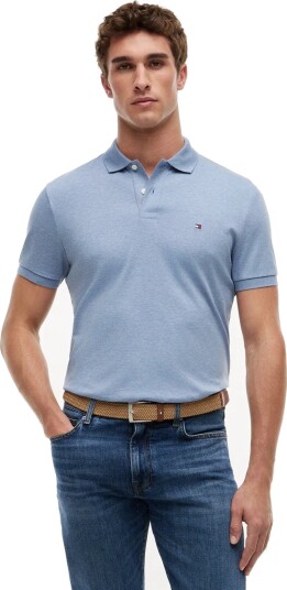 Tommy Hilfiger Liquid Cotton Reg Seasonal Polo Blue XXL Tommy Hilfiger Liquid Cotton Reg Seasonal Polo Blue XXL