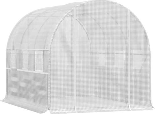 Drivhustunnel 2,95x2x2m UV beskyttelse Vindtett