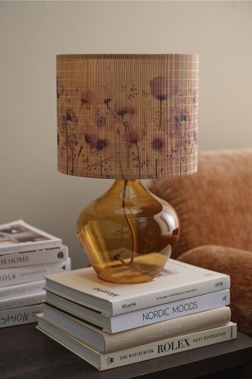Ellos Home Bordlampe Poetic Brun