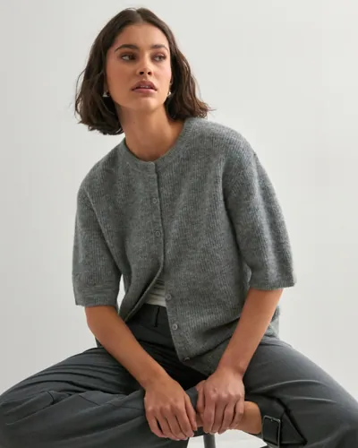 Samsøe Samsøe   Grå   Saanoura ss cardigan 7355