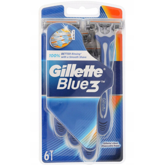 Gillette Blue 3 Comfort barberhøvel 6 pcs.