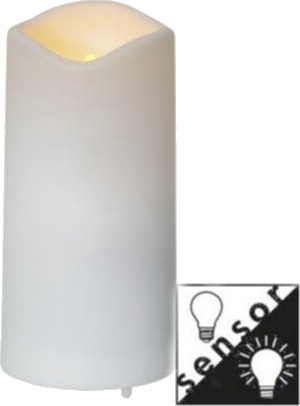 Batteridrevet LED gravlys med sensor