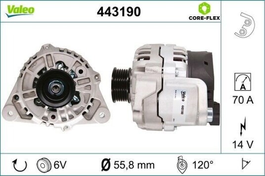 Dynamo VALEO 443190