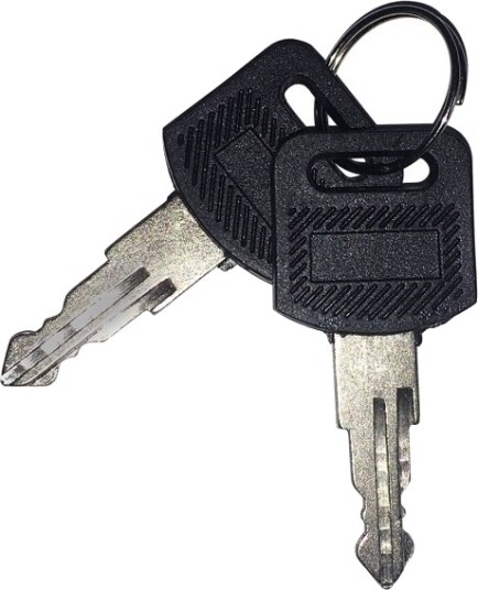 Efb Elektronik 102115.4 Låsenøkkel Svart 2 Stykker 1021154