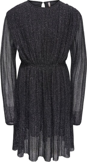 Kids Only Kjole   KogGlam   Black/Sølv Lurex   Kids Only   5 6 år (110 116)   Kjole   Svart