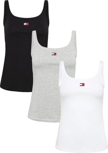 Tommy Hilfiger 3 Pack Tank Top Black S