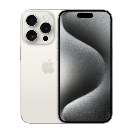 Apple iPhone 15 Pro 1TB Hvit Titanium Mobiltelefon