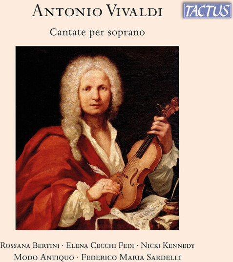 Modo Antiquo, Rossana Bertini, Elena Cecchi Fedi, Nicki Kennedy, Federico Maria Sardelli Cantate per soprano CD Modo Antiquo, Rossana Bertini, Elena Cecchi Fedi, Nicki Kennedy, Federico Maria Sardelli Cantate per soprano CD