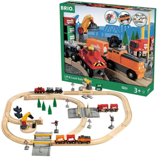 BRIO Lift and Load Togbane 33165 75 deler
