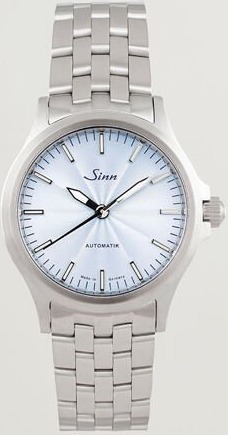 Sinn 556 Stainless Steel Watch 38,5mm Ice Blue