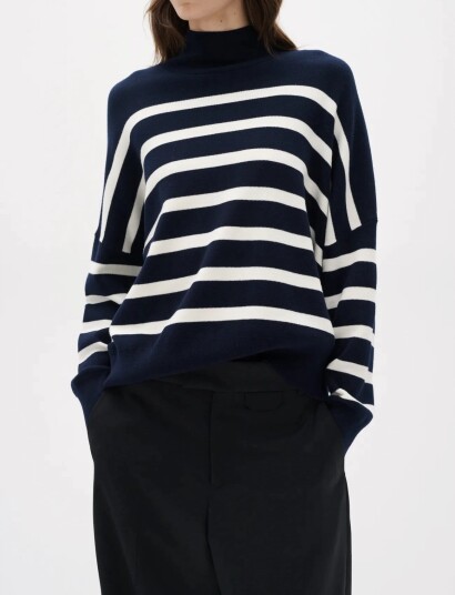 InWear Tenleyiw Turtleneck Pullover Navy M InWear Tenleyiw Turtleneck Pullover Navy M