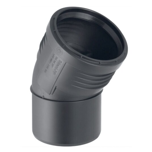 Geberit Silent PP Bend med en Muffe 125x125mm / 30°