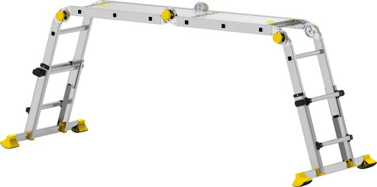 W.steps C3-3,5 T Kombistige teleskopisk, 1440 mm, Stiger & stillaser