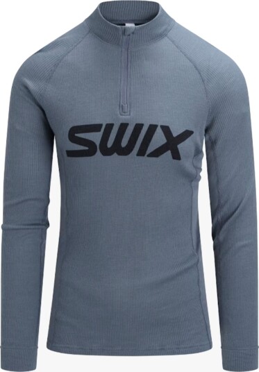Swix RaceX Merino Half Zip Grå L