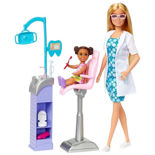 Barbie Careers Blonde Dentist Doll